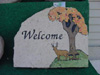 Bring wildlife to your front door with a hand crafted welcome stone.